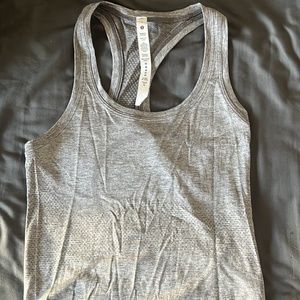 Lululemon tank top grey size 4